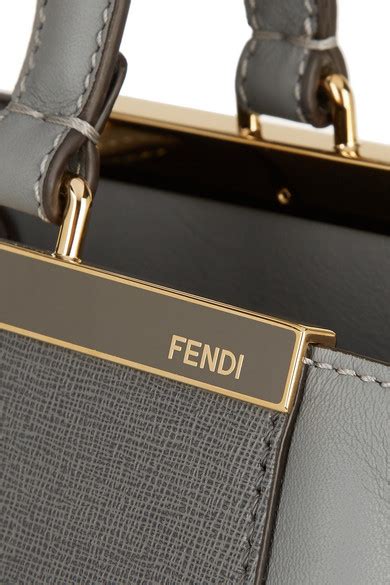 fendi 3jours medium shopper wine